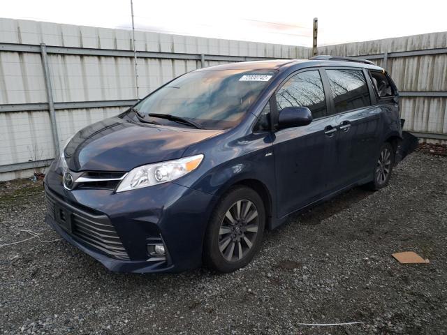 TOYOTA SIENNA XLE 2018 with VIN 5TDDZ3DC1JS188992 - Photo from auction