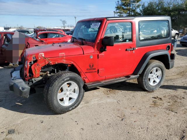 JEEP WRANGLER S 2015 with VIN 1C4AJWAG3FL684260 - Photo from auction