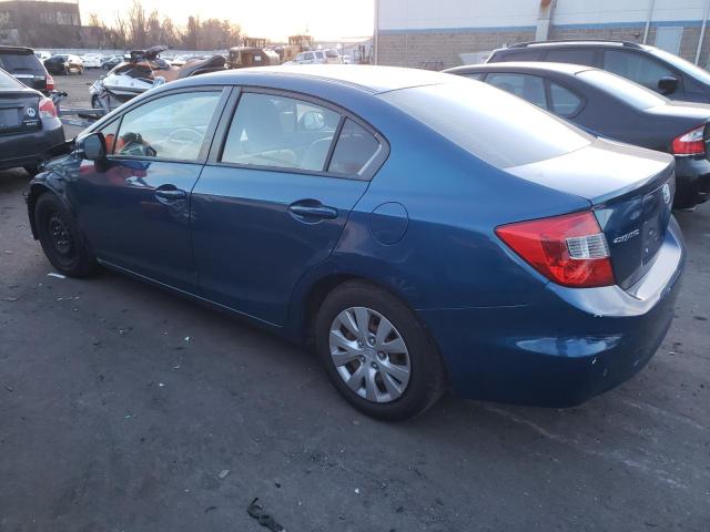 Photo 2 from auction – 2012 HONDA CIVIC LX with VIN 19XFB2F56CE357228