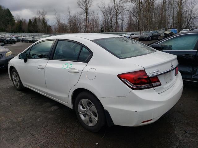 Photo 2 from auction – 2014 HONDA CIVIC LX with VIN 19XFB2F53EE235221