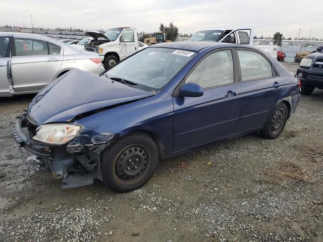 KIA SPECTRA EX 2008 with VIN KNAFE121985507949 - Photo from auction