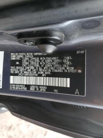 Photo 14 from auction – 2007 TOYOTA 4RUNNER SR with VIN JTEZT14R970029189