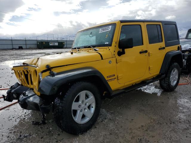 JEEP WRANGLER U 2015 with VIN 1C4BJWDG2FL567043 - Photo from auction