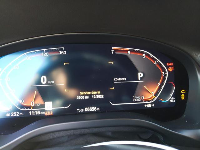 Photo 9 from auction – 2022 BMW X3 SDRIVE3 with VIN 5UX43DP04N9K87592