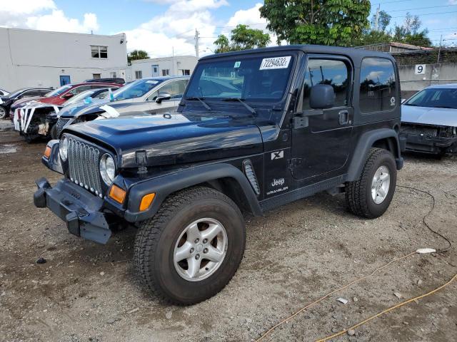 JEEP WRANGLER X 2004 with VIN 1J4FA39S24P744820 - Photo from auction