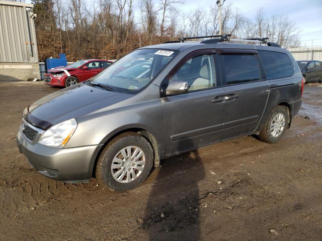 KIA SEDONA LX 2011 with VIN KNDMG4C76B6412324 - Photo from auction
