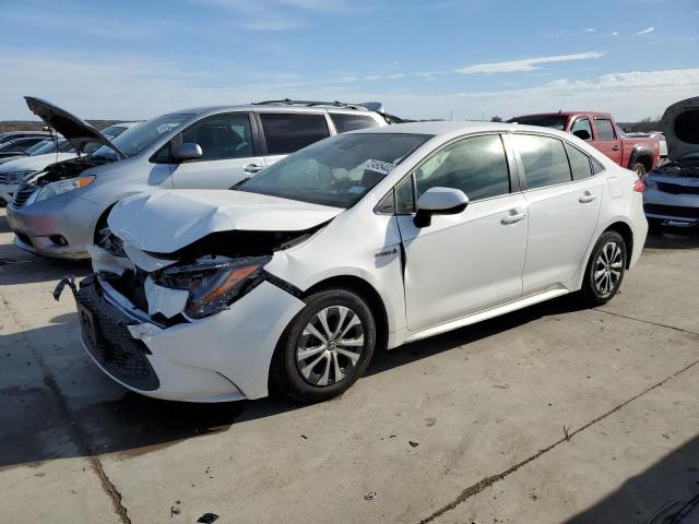 TOYOTA COROLLA LE 2021 with VIN JTDEAMDE3MJ001322 - Photo from auction