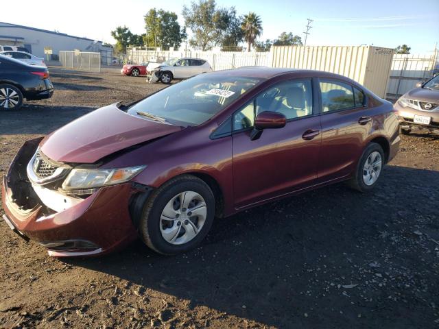 Photo 1 from auction – 2015 HONDA CIVIC LX with VIN 2HGFB2F52FH530284