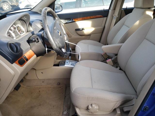 Photo 7 from auction – 2009 CHEVROLET AVEO LS with VIN KL1TD66E89B609224
