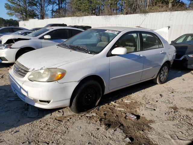 Photo 1 from auction – 2003 TOYOTA COROLLA CE with VIN 1NXBR32E43Z151957