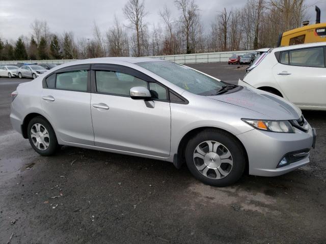 Photo 4 from auction – 2013 HONDA CIVIC HYBR with VIN 19XFB4F23DE200467