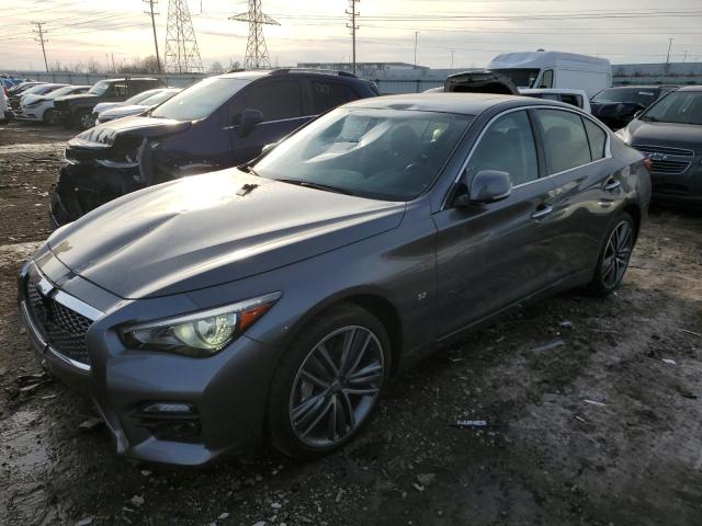 INFINITI Q50 BASE 2015 with VIN JN1BV7AR8FM397607 - Photo from auction