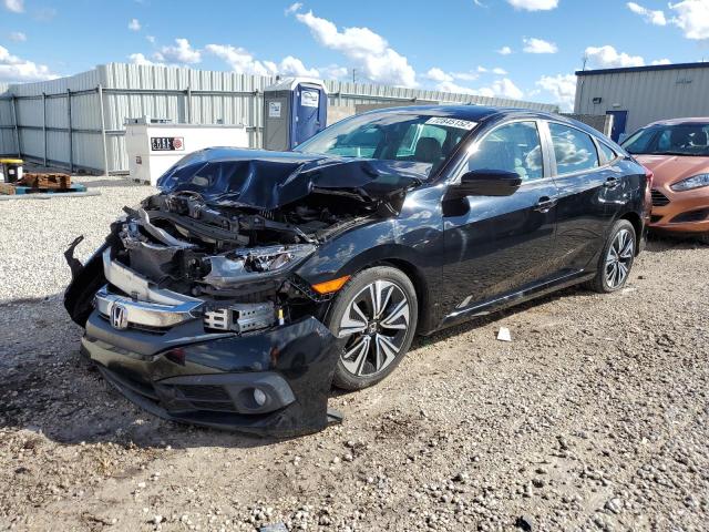 HONDA CIVIC EX 2017 with VIN 19XFC1F34HE005861 - Photo from auction