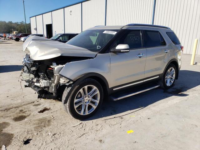 FORD EXPLORER L 2017 with VIN 1FM5K7F82HGB87780 - Photo from auction