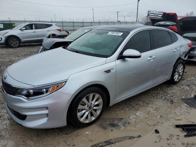 KIA OPTIMA EX 2017 with VIN 5XXGU4L37HG128715 - Photo from auction
