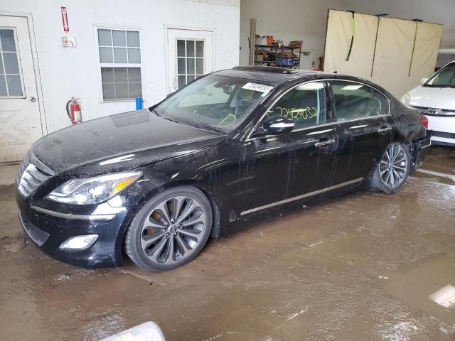 HYUNDAI GENESIS 5. 2012 with VIN KMHGC4DH0CU164290 - Photo from auction