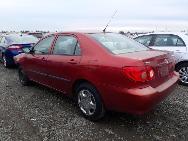 Photo 2 from auction – 2008 TOYOTA COROLLA CE with VIN 1NXBR32E88Z967335