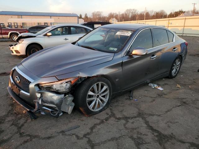 INFINITI Q50 BASE 2015 with VIN JN1BV7AR3FM399751 - Photo from auction