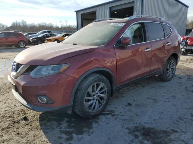 NISSAN ROGUE S 2016 with VIN 5N1AT2MV8GC744091 - Photo from auction