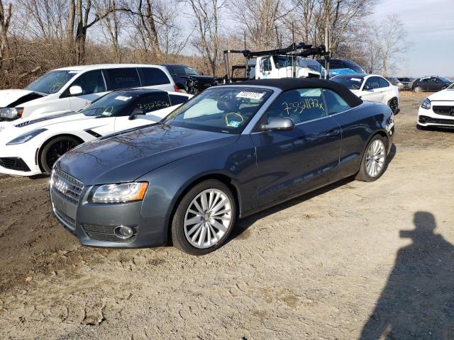 AUDI A5 PREMIUM 2011 with VIN WAULFAFH2BN012684 - Photo from auction