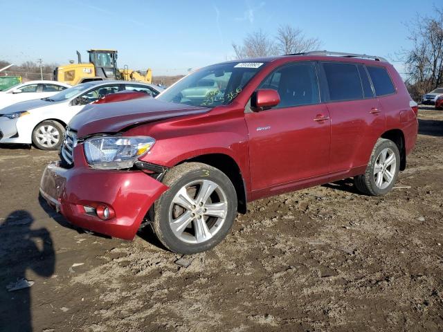 TOYOTA HIGHLANDER 2008 with VIN JTEES43A782000245 - Photo from auction