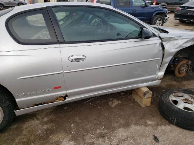Photo 10 from auction – 2002 CHEVROLET MONTE CARL with VIN 2G1WX15K829311120