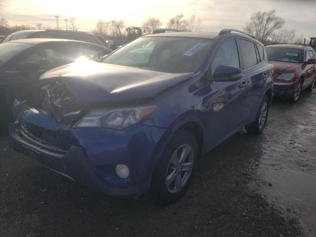 TOYOTA RAV4 XLE 2015 with VIN 2T3RFREVXFW370195 - Photo from auction