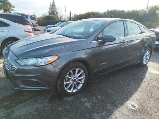 FORD FUSION SE 2017 with VIN 3FA6P0LUXHR260847 - Photo from auction