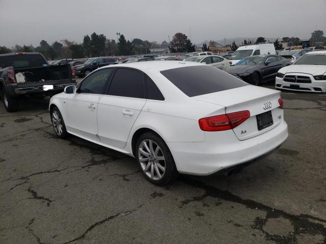 Photo 2 from auction – 2014 AUDI A4 PREMIUM with VIN WAUBFAFLXEN032220