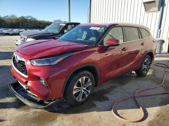 TOYOTA HIGHLANDER 2021 with VIN 5TDGARAH4MS506079 - Photo from auction