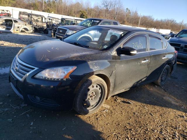 NISSAN SENTRA S 2013 with VIN 3N1AB7AP2DL675055 - Photo from auction