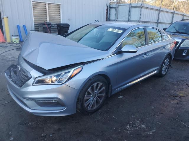 HYUNDAI SONATA SPO 2015 with VIN 5NPE34AF2FH225894 - Photo from auction