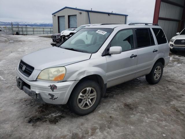 HONDA PILOT EXL 2004 with VIN 2HKYF18574H560713 - Photo from auction
