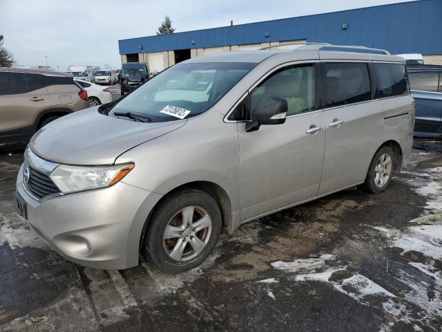 NISSAN QUEST S 2012 with VIN JN8AE2KP6C9037263 - Photo from auction