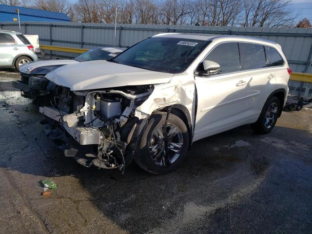 TOYOTA HIGHLANDER 2019 with VIN 5TDDZRFH8KS704620 - Photo from auction