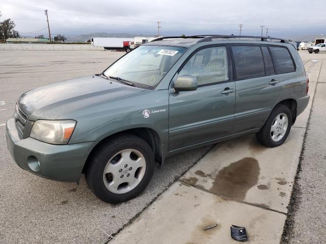 TOYOTA HIGHLANDER 2006 with VIN JTEEP21A360142741 - Photo from auction