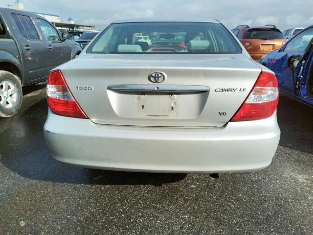 Photo 6 from auction – 2004 TOYOTA CAMRY LE with VIN 4T1BF32KX4U567480