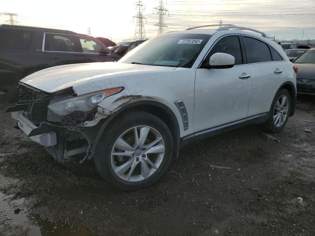 INFINITI FX37 2013 with VIN JN8CS1MW9DM173823 - Photo from auction