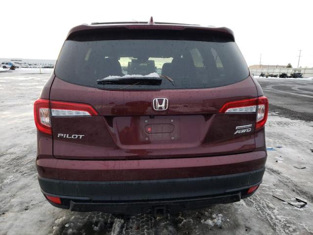 Photo 6 from auction – 2022 HONDA PILOT SE with VIN 5FNYF6H2XNB005323