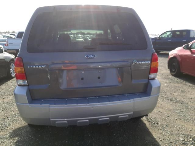 Photo 6 from auction – 2005 FORD ESCAPE HEV with VIN 1FMCU96HX5KD90891