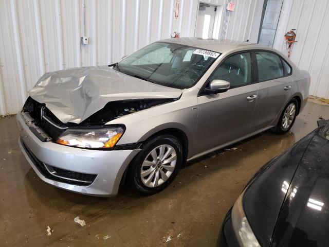 Photo 1 from auction – 2014 VOLKSWAGEN PASSAT S with VIN 1VWAT7A36EC077763
