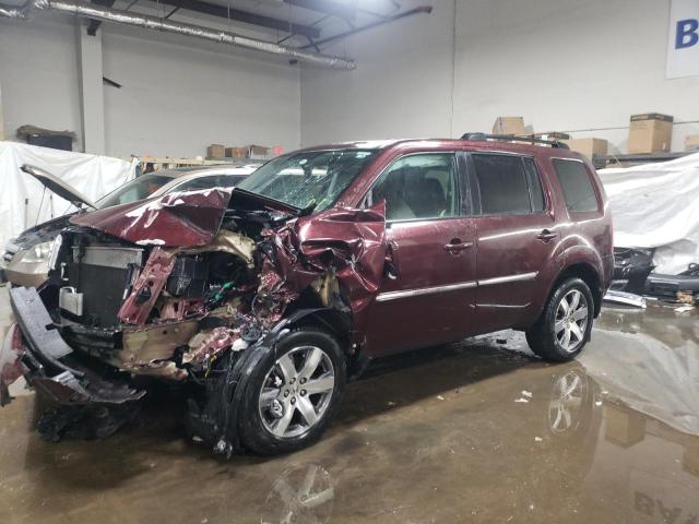 HONDA PILOT TOUR 2013 with VIN 5FNYF4H9XDB085299 - Photo from auction