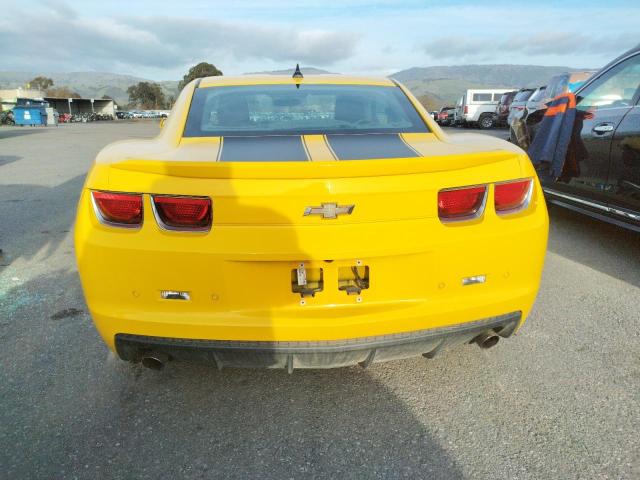 Photo 6 from auction – 2013 CHEVROLET CAMARO LT with VIN 2G1FC1E32D9176952