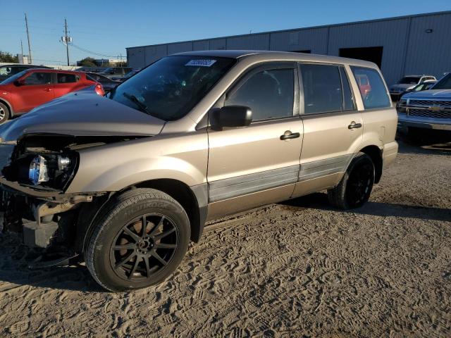 HONDA PILOT LX 2003 with VIN 2HKYF181X3H574147 - Photo from auction