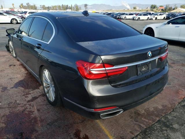 Photo 2 from auction – 2016 BMW 740 I with VIN WBA7E2C5XGG548377
