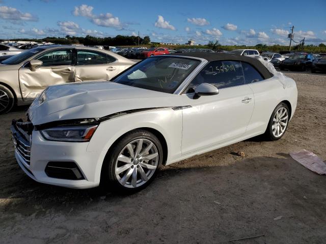 AUDI A5 PREMIUM 2018 with VIN WAUYNGF5XJN009581 - Photo from auction