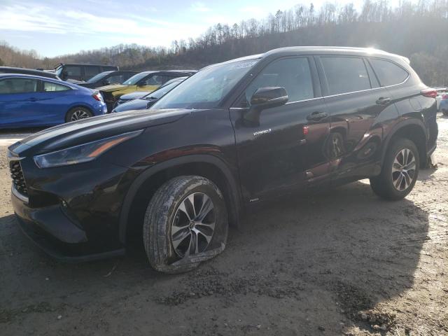 TOYOTA HIGHLANDER 2021 with VIN 5TDHBRCH2MS017338 - Photo from auction