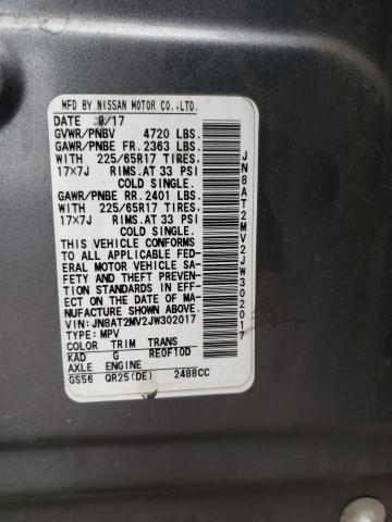Photo 14 from auction – 2018 NISSAN ROGUE S with VIN JN8AT2MV2JW302017
