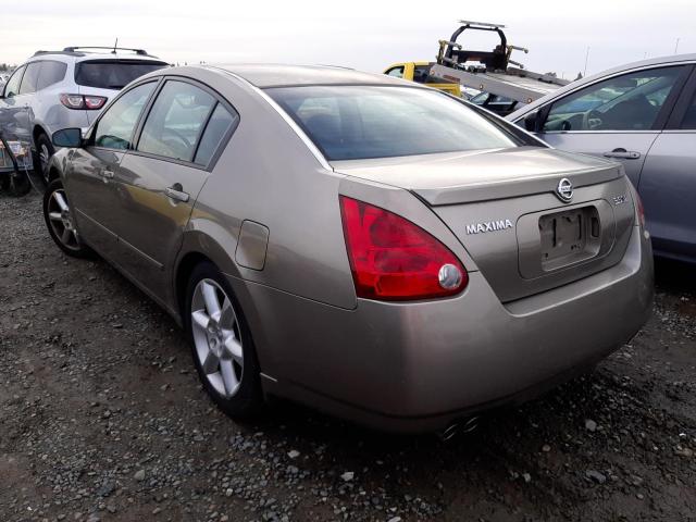 Photo 2 from auction – 2006 NISSAN MAXIMA SE with VIN 1N4BA41E06C833060