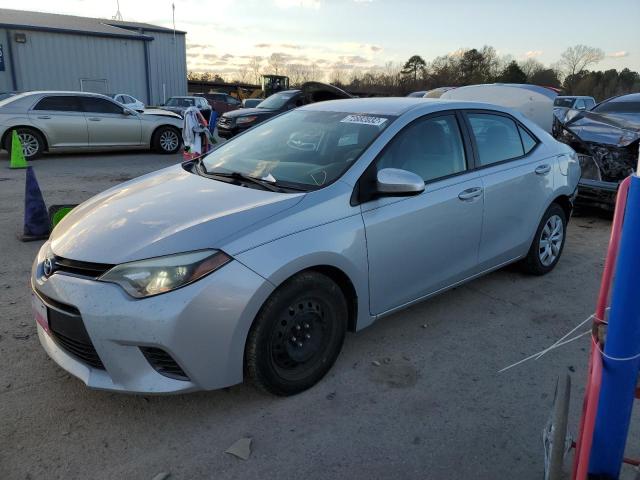 TOYOTA COROLLA L 2015 with VIN 2T1BURHE6FC302229 - Photo from auction